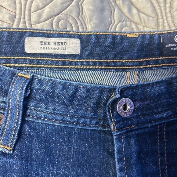 MENS Ag Adriano Goldschmied The Hero Jeans New - Picture 2 of 7